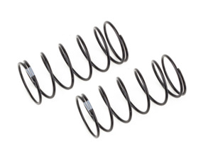 Damper Springs: Team Associated 13mm Front Shock Spring (Grey/3.4lbs) (44mm)