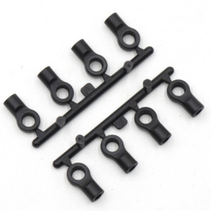 Damper Springs: Yeah Racing M3 Plastic Ball End 4.8x10mm 8pcs