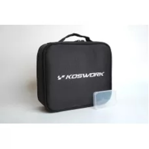 Storage: Hard Frame Tool/Charger/Mini Car Bag/Equipment Case (w/partition plates & parts box) 260x230x95mm by Koswork