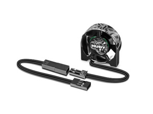 Hudy: Hudy Alu Rc Fan 30mm - Bottom Mount 2 Hole (293100)