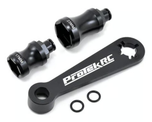 Nitro Tools: ProTek RC Aluminum Hex Wheel and Flywheel Wrench (Buggy, Truggy 17mm & 23mm)