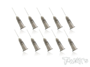 Tyre Glue Accessories: T-Works - CA. Instant Extension Nozzles 0.7mm (10pcs)