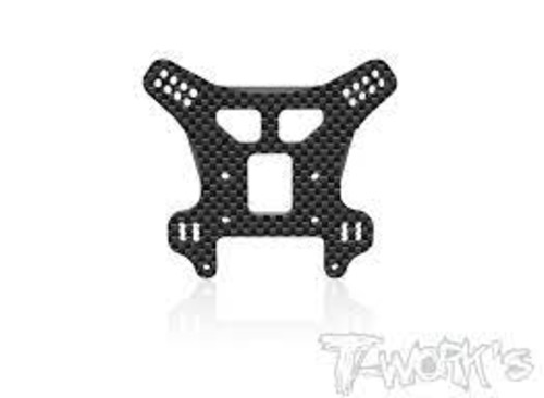 Xray Xb8: Graphite Front/Rear Shock Tower 4mm ( For Xray XB8'22 )