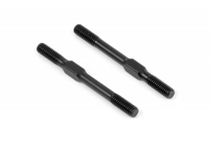 Xray Xb8: XRAY - Adjustable Turnbuckle 45mm M4 L/R - HUDY Spring Steel 2 (352612)