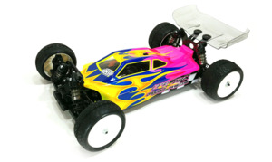 Body Shells: LFR A2 Tactic body (clear) w/ 2 wing set for Xray XB4 4wd buggy