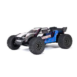 Rtr Vehicles: 1/10 VORTEKS MEGA 550 2WD Stadium Truck RTR, Blue (Requires Battery and Charger)