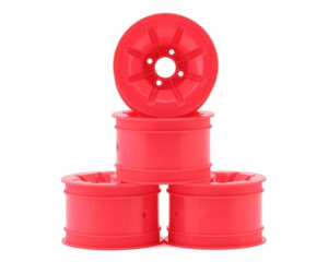 1 10 Vintage Off Road Rims Tires Dirt: JConcepts RC10 Pioneer 2.2 Rear Wheels w/Adapters (Pink) (4)