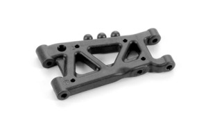 Xray T4 Touring: XRAY: Composite Rear Susp. Arm 1-Hole - Graphite (303169)