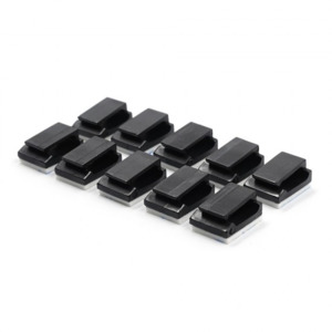 Esc Accessories: Slidelogy Plastic Light Wire Holder (S) w/ Tape 10pcs