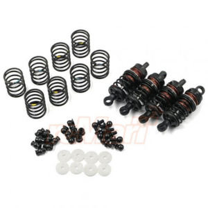 Damper Springs: Yeah Racing Aluminum Big Bore Go 50mm Damper Set