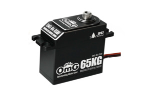 Servos: OMG 65KG Brushless Servo with Stainless Steel Gears - IP67 Water Resistant