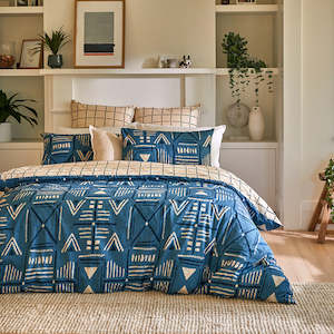 Products: KAS Shaw Duvet Cover Set