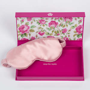 Royal Albert Silk: Royal Albert Silk Eye Mask Pink