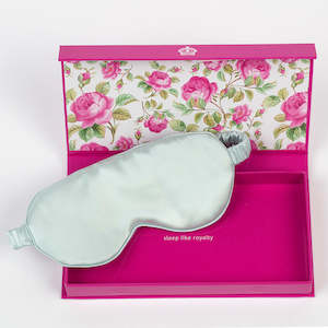 Royal Albert Silk: Royal Albert Silk Eye Mask Blue
