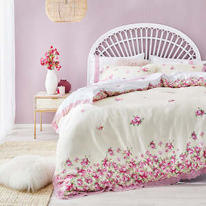 Royal Albert Rose Blush Duvet Cover Set