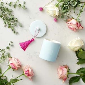 Royal Albert Candles: Royal Albert Cheeky Pink Ceramic Candle 250g