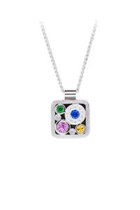 Sapphire Rings And Pendants: Carbonated™ Cube