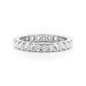 Wedding Rings Auckland: Platinum full set diamond wedding ring