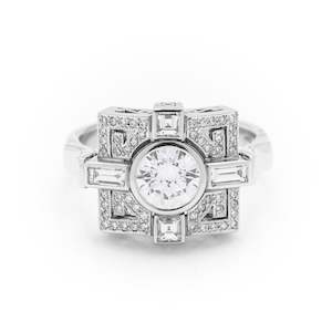 Engagement Rings Nz: Deco Dazzler