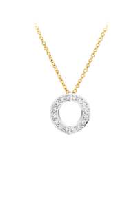 Small Hidden Heart™ Platinum diamond pendant