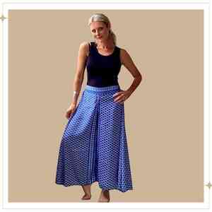 SUMMER pants - Ace of Diamonds (Blue)