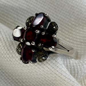 Garnet Gemstone Ring