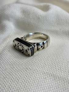 Jewellery: HADI Silver Tribal Ring