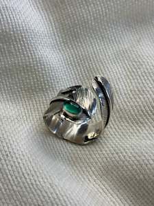Jewellery: Feather Ring with Aventurine