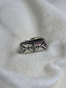 Jewellery: ABBAS Silver Tribal Ring