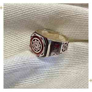 Jewellery: Red BAST Ring