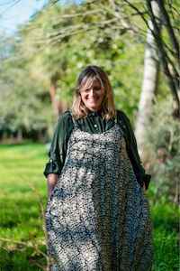 Dresses: Summer Dress - Black Tulip