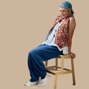 VANI Quilted Waistcoat - Tree of Life