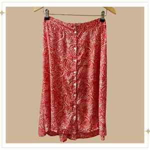 Skirts: BREEZE button skirt - Eesha