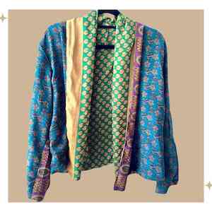 VIVA Silk Reversible Jacket One-of-a-kind (In Store Only)