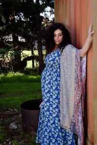 FREYJA Reversible Kimono - Shibori