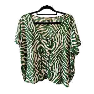Tops: SALMA Button Blouse - Alocacia