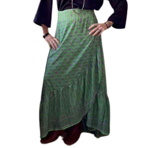 Sustainable Styles: SAS Silk Skirt - One Off - One Size (6-12)
