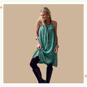 Sustainable Styles: COURTNEY Dress - Silk - One Off - L/XL