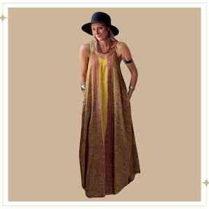Sustainable Styles: Summer Dress - Silk - One-Off M/L