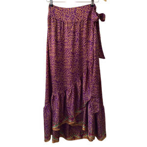 Sustainable Styles: SAS Wrap Skirt - Ratna