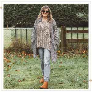 Sustainable Styles: SMRITHI - Handloom waterfall jacket