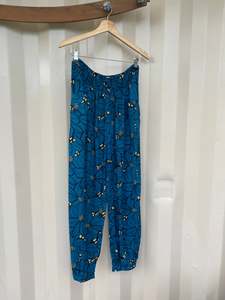 Pants: Wanderlust Pants - Teal Blue