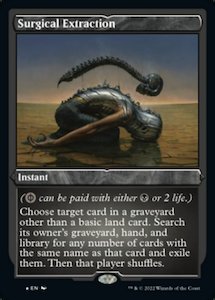 MTG Single: Surgical Extraction (Foil Etched) [Double Masters 2022]