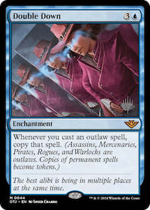 MTG Single: Double Down (Promo Pack) [Outlaws of Thunder Junction Promos]