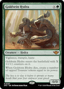MTG Single: Goldvein Hydra (Promo Pack) [Outlaws of Thunder Junction Promos]