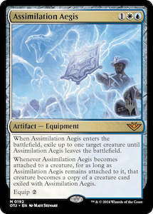 MTG Single: Assimilation Aegis (Promo Pack) [Outlaws of Thunder Junction Promos]