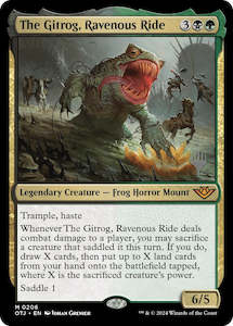 MTG Single: The Gitrog, Ravenous Ride (Promo Pack) [Outlaws of Thunder Junction Promos]