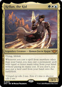 MTG Single: Kellan, the Kid (Promo Pack) [Outlaws of Thunder Junction Promos]
