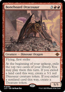 Bonehoard Dracosaur (Promo Pack) [The Lost Caverns of Ixalan Promos]