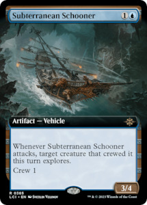 Subterranean Schooner (Extended Art) [The Lost Caverns of Ixalan]